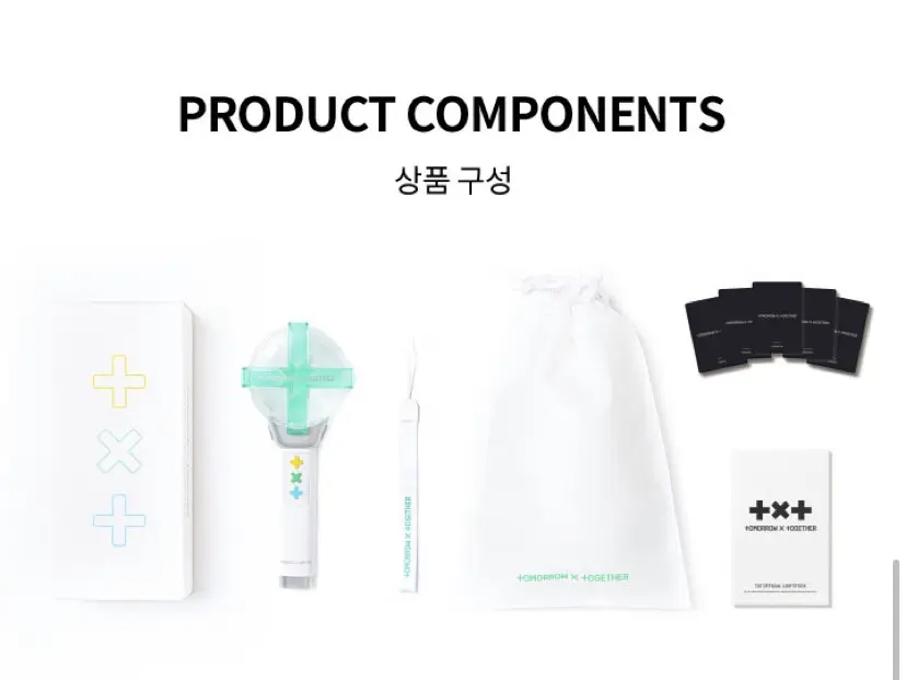 TOMORROW X TOGETHER - TXT 公式 ペンライト MOA棒 TOMORROW X TOGETHER(TXT)の公式ペンライトがおしゃれでかわいい