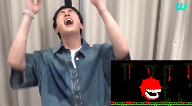 BTS(防弾少年団)ジンがまさかのゲーム配信？！やってたゲームgetting over itの説明と一緒に！
