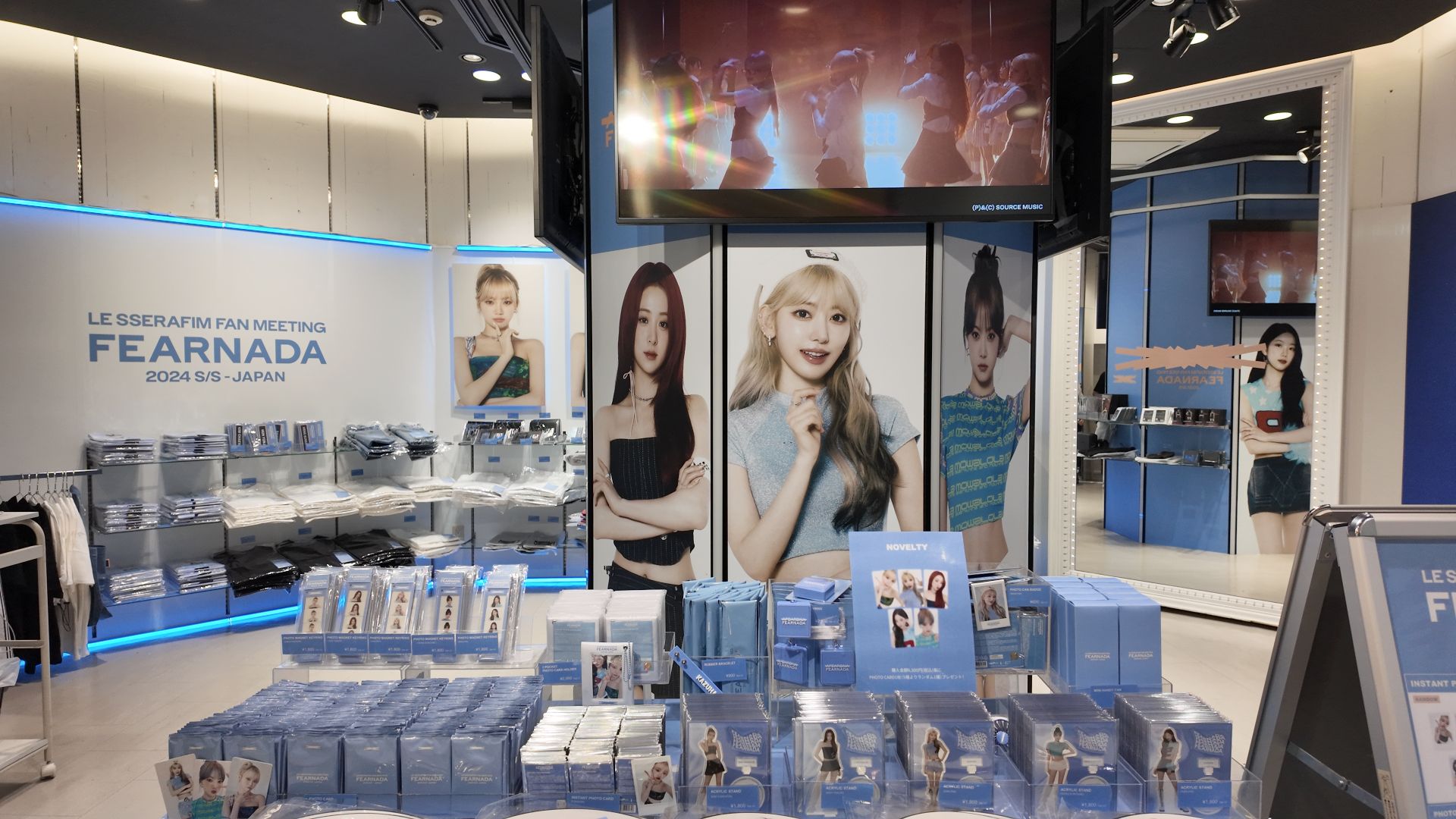 LE SSERAFIMのポップアップストアについて！場所は渋谷？大阪？