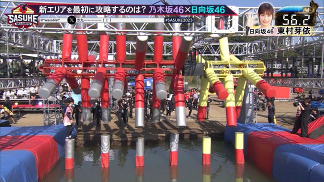 日向坂46の東村芽依は運動お化け！女性でsasukeに参加して結果もお見事！？