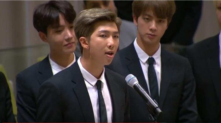 BTS(防弾少年団)ナムジュンの国連での英語スピーチが凄い!彼の英語の勉強法についても!