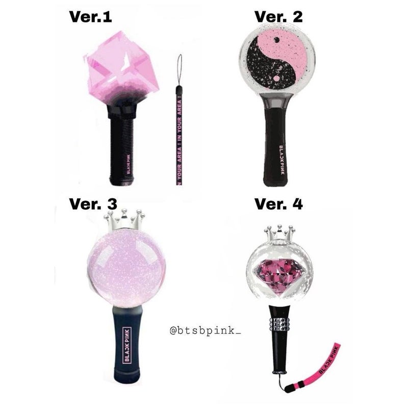 BLACKPINKのペンライトってどんな感じ？最新バージョンはどこで買える？