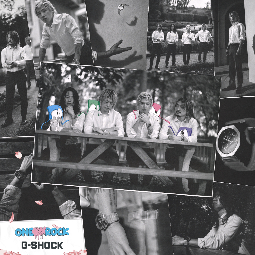 ONE OK ROCK(ワンオク)がバンド結成20周年を記念してG-SHOCKとコラボ！気になるデザインや価格は？