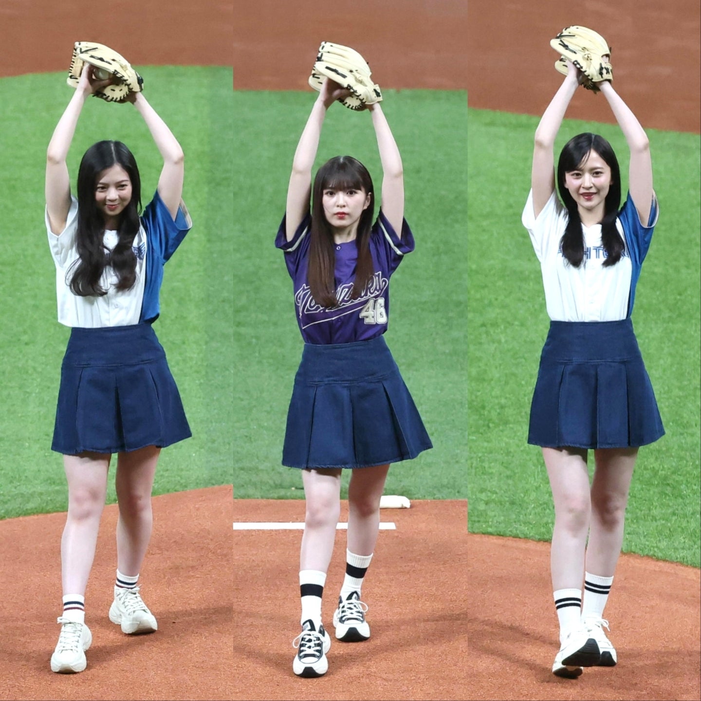 乃木坂46の金川紗耶・小川彩・長嶋凛桜がエスコンできつねダンス!ファンの反応は?