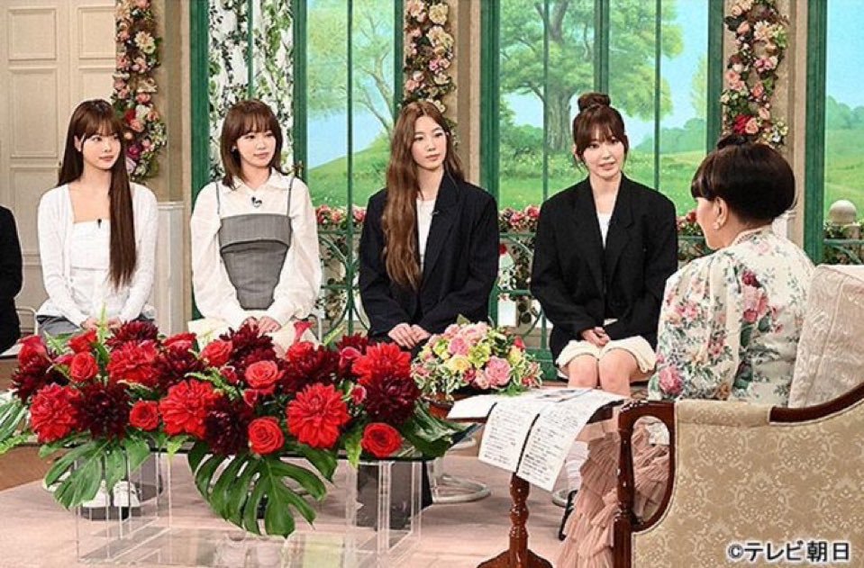 LE SSERAFIMがテレビ朝日の徹子の部屋に出演決定！ファンの反応は？