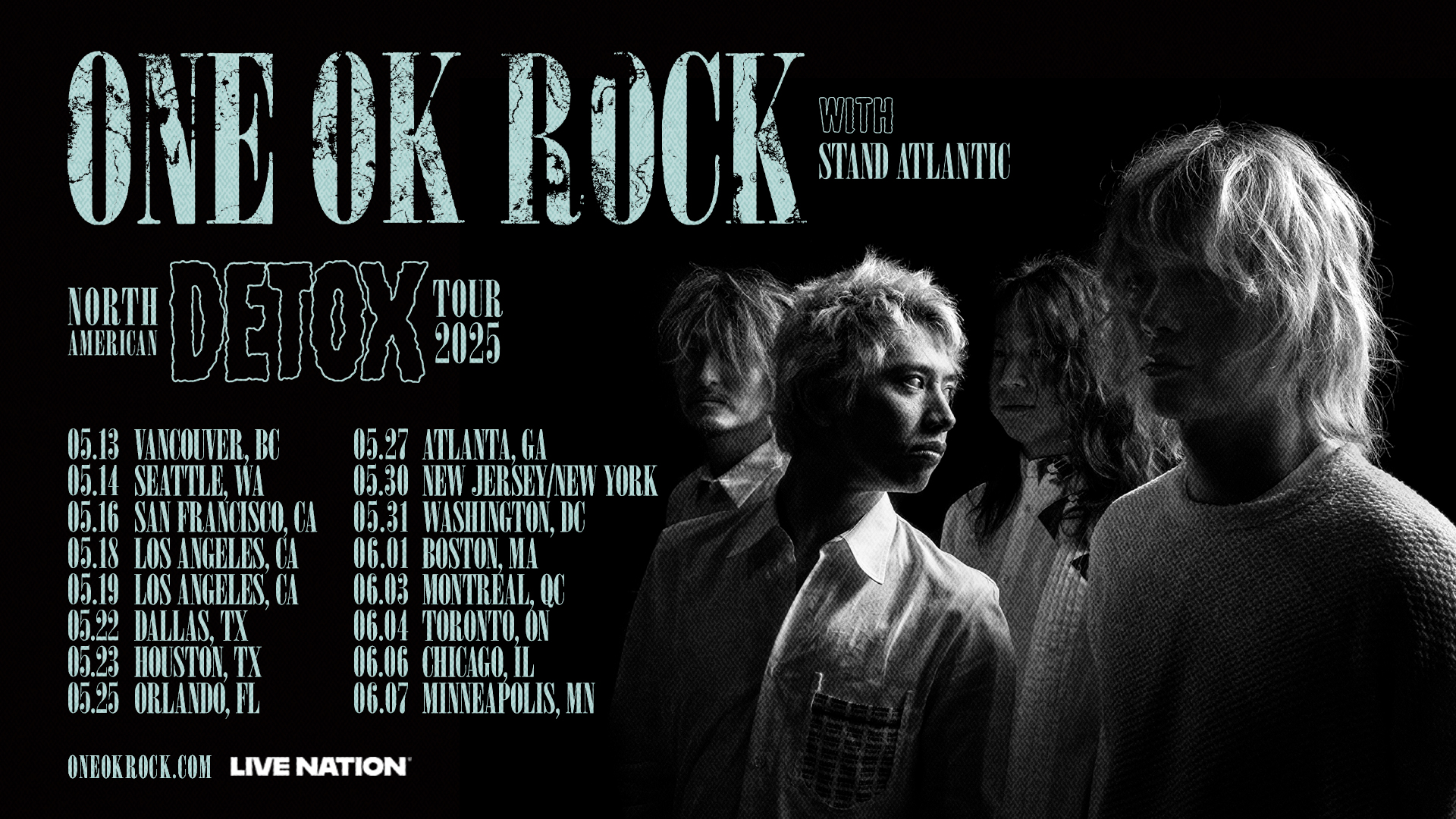ONE OK ROCK(ワンオク)がヨーロッパ16都市を巡るツアー開催！ファンの反応は？
