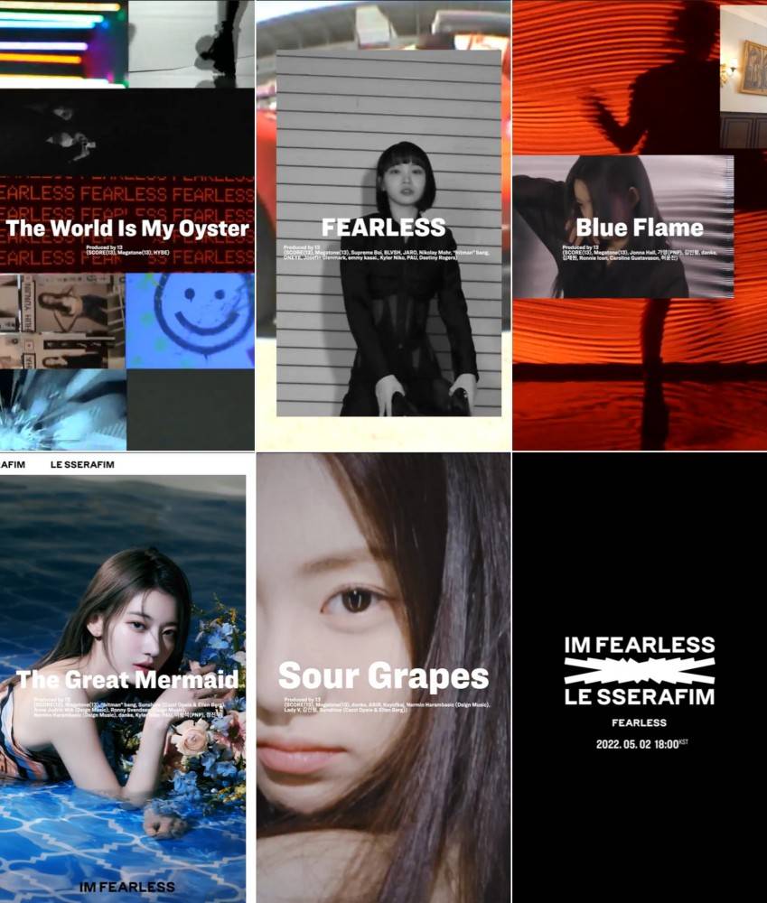 LE SSERAFIMのデビュー曲「FEARLESS」がMV再生回数が2億回を突破！