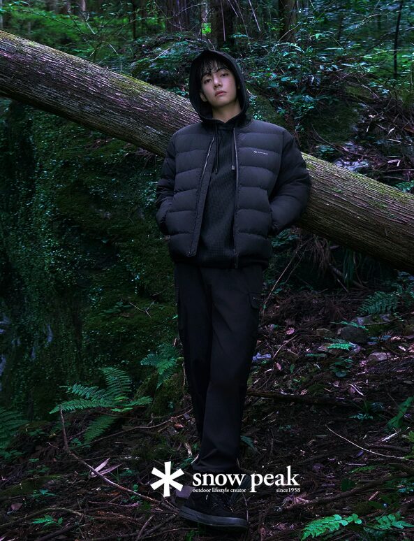 BTS(防弾少年団)のVが「SnowPeak APPAREL」の新モデルに！予告映像も公開！