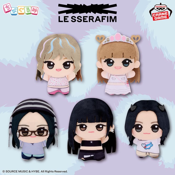 LE SSERAFIMの限定プライズがナムコから登場！入手方法など調べてみた。