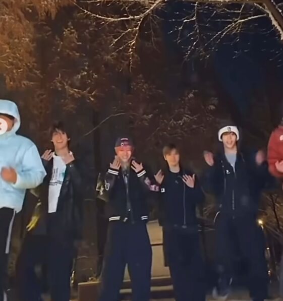 TOMORROW X TOGETHER(TXT)のヨンジュンがソウルの幻想的な雪景色の中でのダンス動画を公開！ファンの反応は？