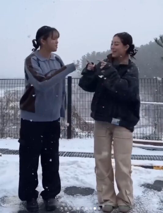 TOMORROW X TOGETHER(TXT)のヨンジュンがソウルの幻想的な雪景色の中でのダンス動画を公開！ファンの反応は？