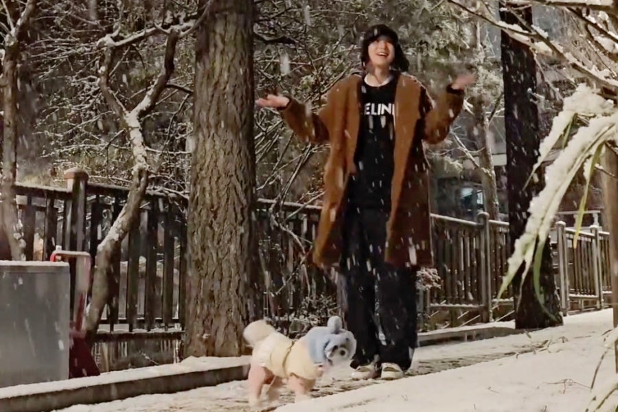 TOMORROW X TOGETHER(TXT)のヨンジュンがソウルの幻想的な雪景色の中でのダンス動画を公開！ファンの反応は？