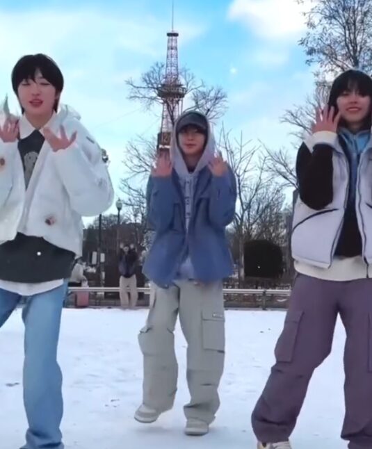 TOMORROW X TOGETHER(TXT)のヨンジュンがソウルの幻想的な雪景色の中でのダンス動画を公開！ファンの反応は？