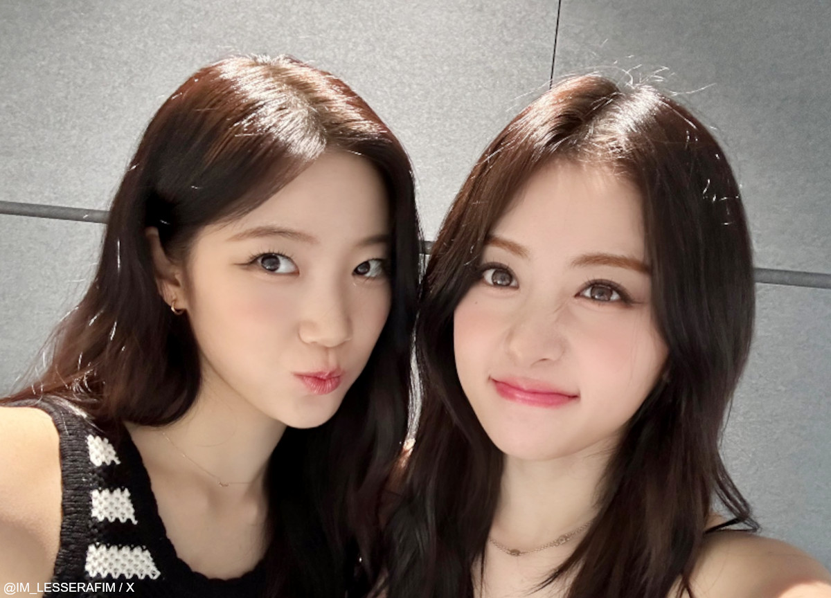 LE SSERAFIMのユンジンとカズハがソウルの初雪の銀世界でのショート動画を公開！ファンの反応は？