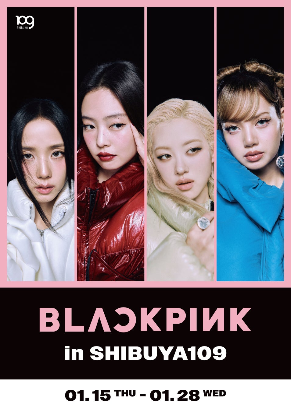 BLACKPINKが渋谷109とコラボ！詳しいイベント内容や限定アイテムは？