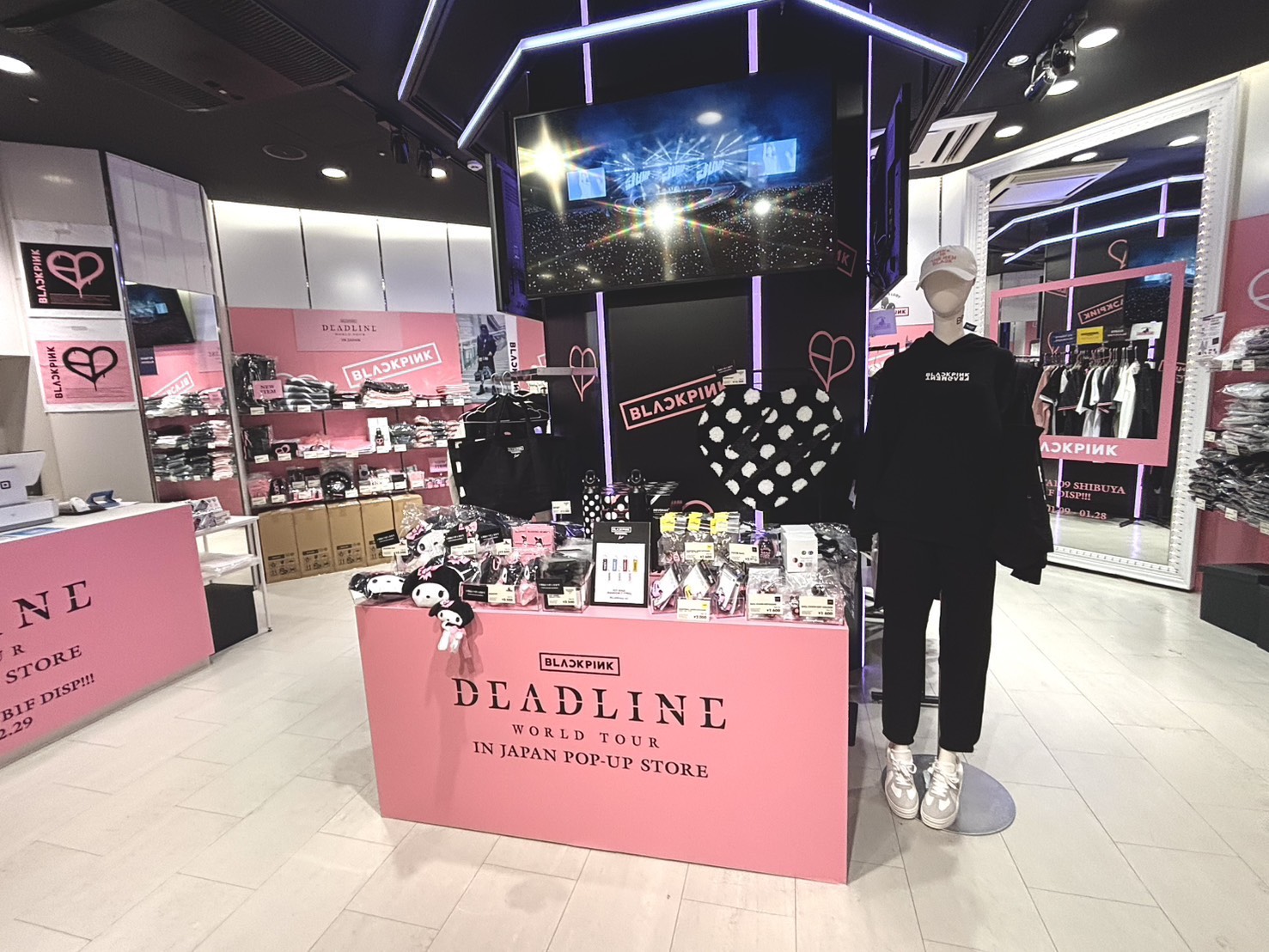 BLACKPINKが渋谷109とコラボ！詳しいイベント内容や限定アイテムは？