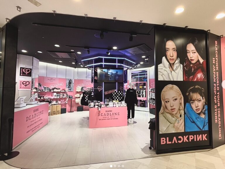 BLACKPINKが渋谷109とコラボ！詳しいイベント内容や限定アイテムは？