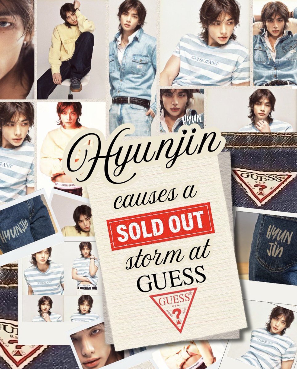 Stray KidsのヒョンジンがGUESSのグローバルアンバサダーに就任!ファンの反応は?