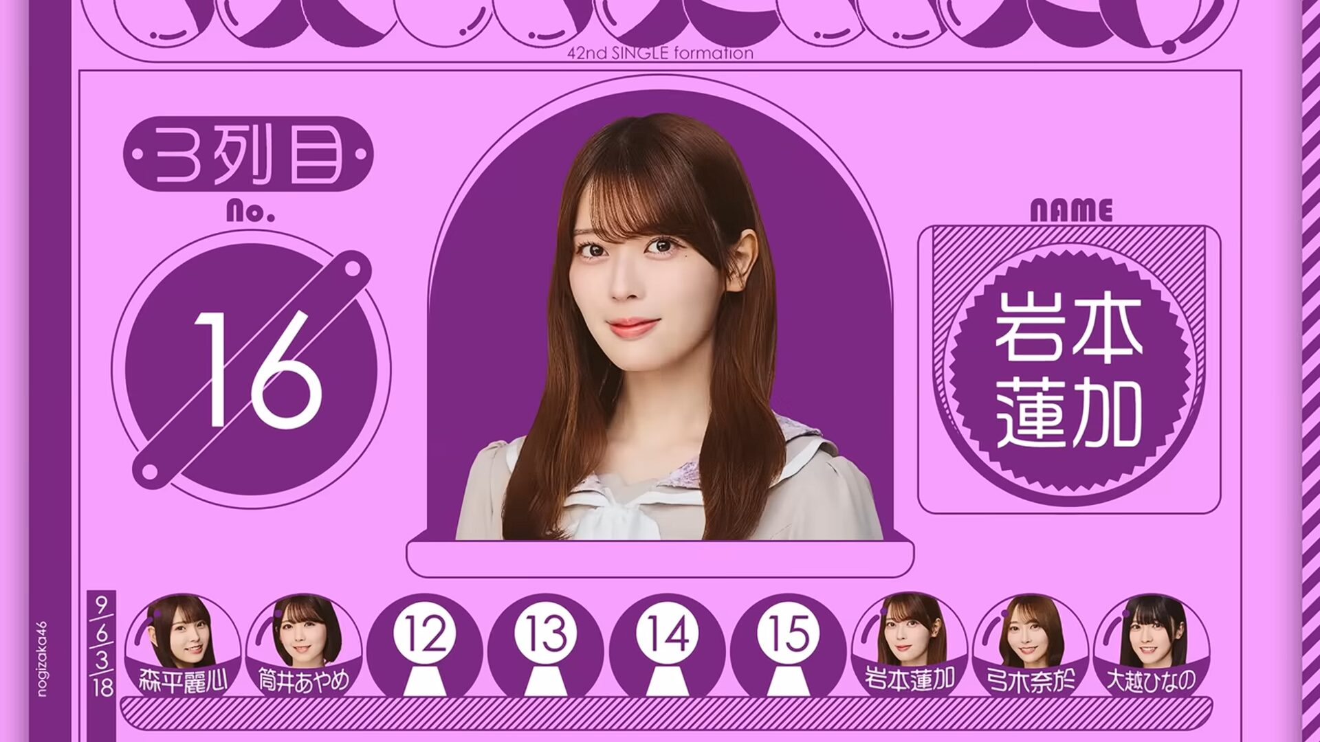 乃木坂46の42ndシングル「是非に及ばず」MV公開!センターは一ノ瀬美空!