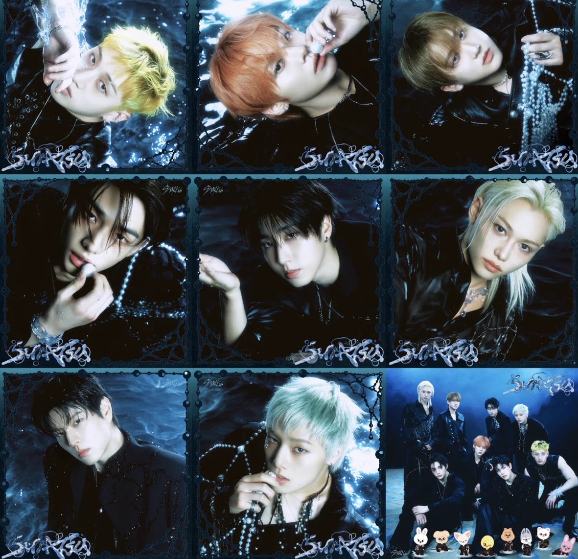 Stray Kidsが日本4thミニアルバム『SUIATSU』のジャケット写真を公開！全12形態の詳細を紹介します